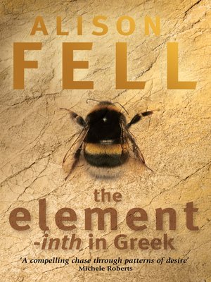 cover image of The element -inth in Greek